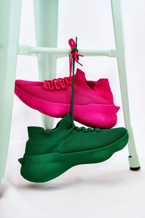 Wsuwane Buty Sportowe Damskie Fuksja Dalmiro