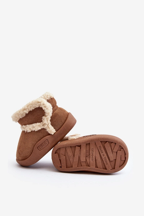 Dziecięce Śniegowce Na Rzep Camel Unitia