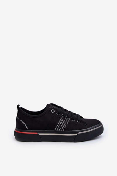 Męskie Trampki Big Star LL174205 Czarne