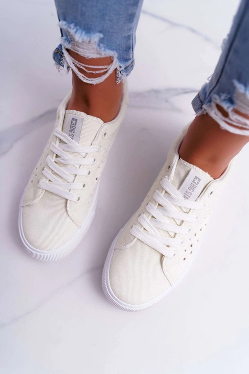 Damskie Trampki Big Star Żółte DD274048