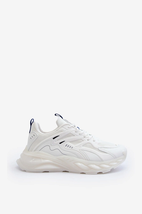 Buty Sportowe Sneakersy Męskie HI-POLY SYSTEM Big Star NN174383 Białe