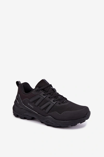 Buty Męskie Outdoor Wodoodporne Czarne Brent