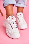Damskie Sportowe Buty Sneakersy Białe Boston