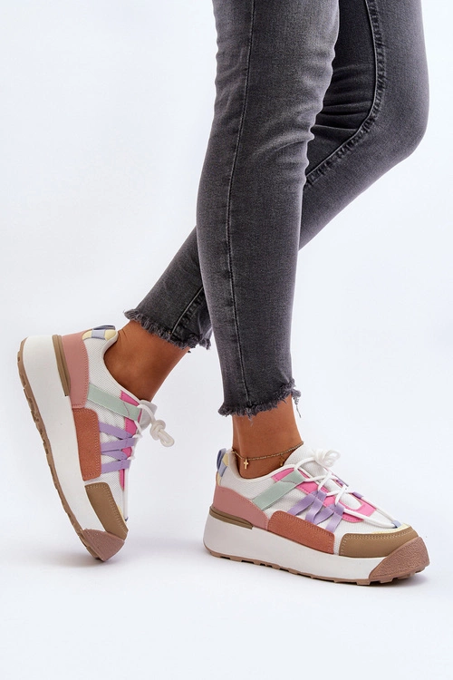 Damskie Buty Sportowe Sneakersy Multikolor Phyrena