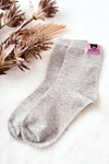 Dziecięce Skarpetki Z Misiem Szare