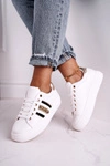 Sportowe Damskie Buty Białe Rylee