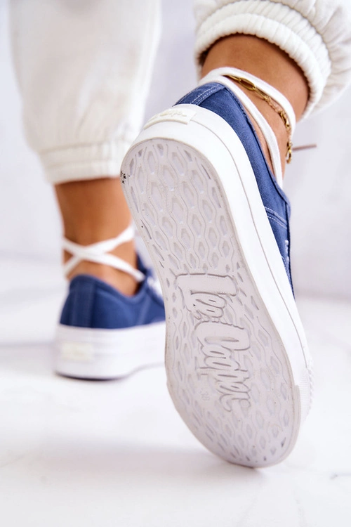 Damskie Tenisówki Lee Cooper LCW-22-31-0834L Niebieskie