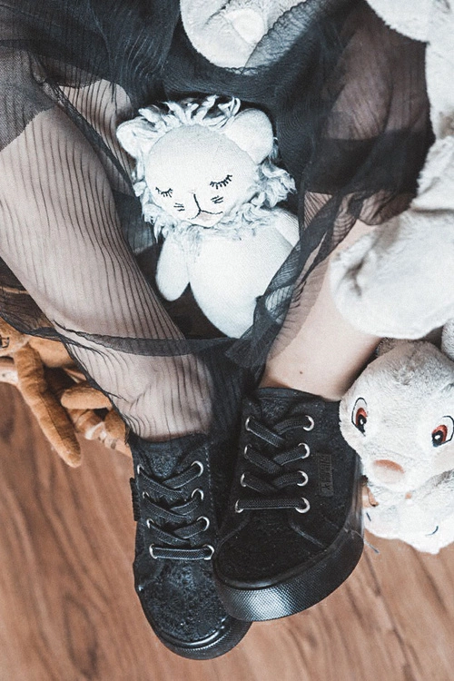 Trampki Ażurowe Big Star JJ374133 Czarne