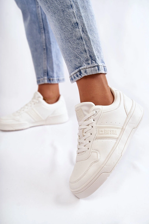 Niskie Buty Sportowe Memory Foam System Big Star KK274259 Białe