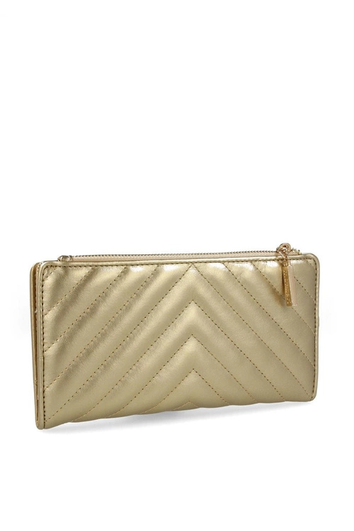 Portfel Damski MONNARI PUR0010-023 Pikowany Złoty