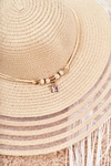 Damski Kapelusz Z Ozdobnym Paskiem Beżowy Carra