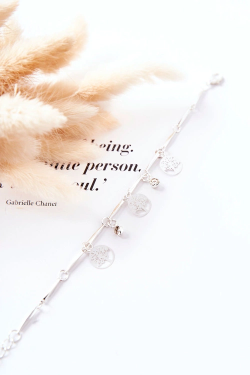 Bransoletka Zawieszki Drzewko Srebrna Voleris