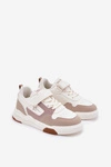 Lekkie Sneakersy Dziecięce Big Star RR374055 Beżowe
