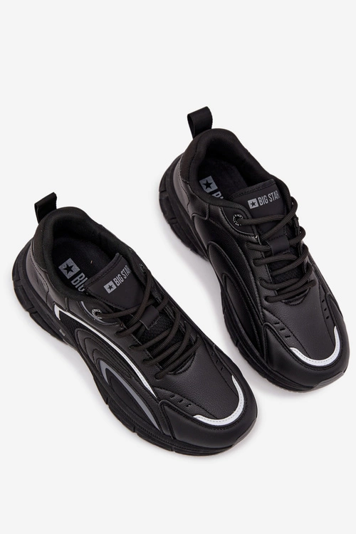 Buty Sportowe Sneakersy Męskie Big Star SS174285 Czarne