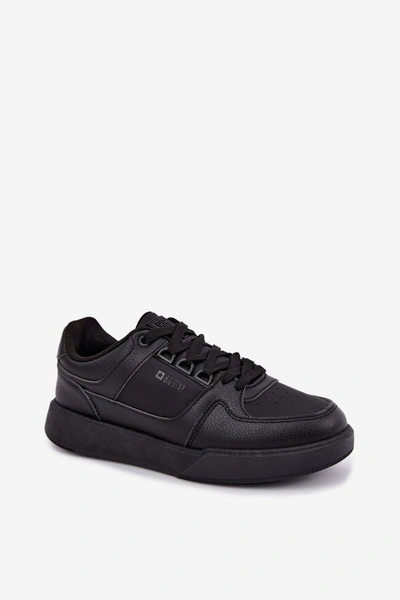 Sneakersy Męskie Big Star UU174164 HI-Poly System Czarne