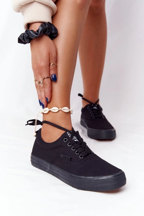 Damskie Tenisówki BIG STAR FF274164 Czarne