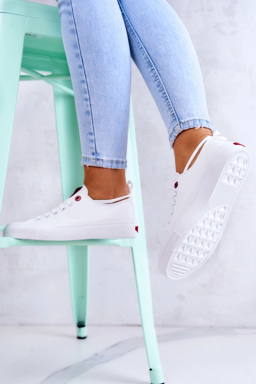 Klasyczne Trampki Cross Jeans JJ2R4017C Białe