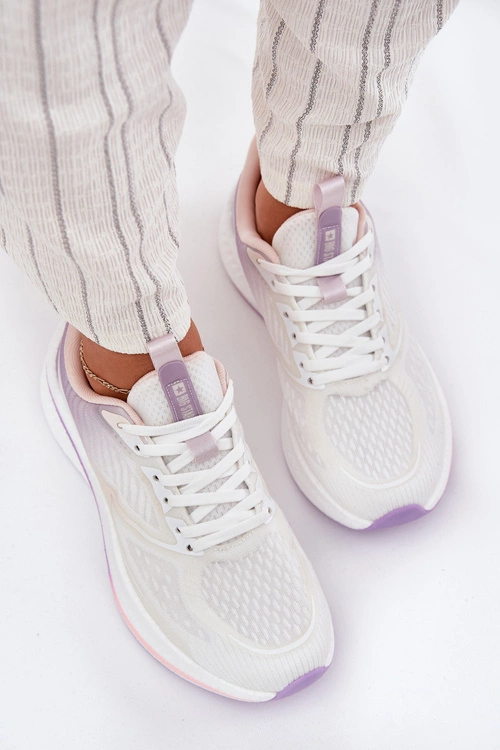 Buty Sportowe Damskie Big Star RR274A161 HI-POLY SYSTEM Białe