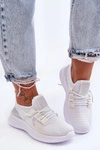 Wsuwane Damskie Buty Sportowe Białe Hold Me!