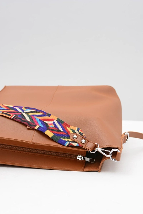 Damska Duża Torba Camel