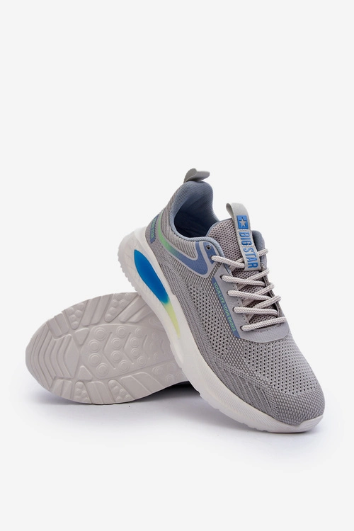 Buty Sportowe Męskie HI-POLY SYSTEM Big Star NN174372 Szare