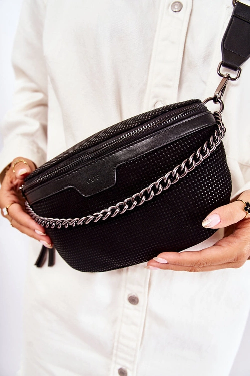 Modna Torebka Listonoszka GOE ZNJ029 Czarna