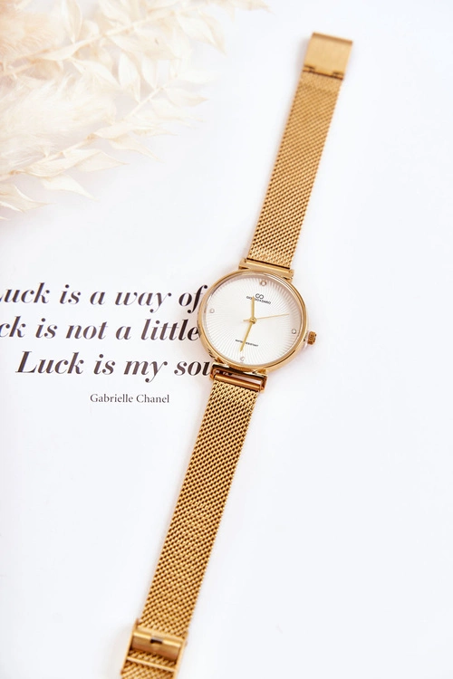 Damski Wodoodporny Zegarek Giorgio & Dario Z Bransoletą Złoty