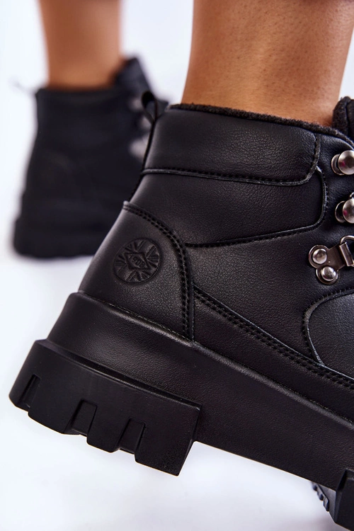 Damskie Buty Trekkingowe Lee Cooper LCJ-22-31-1435 Czarne