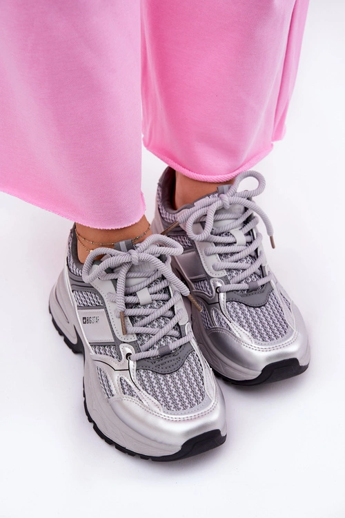 Sneakersy Damskie Big Star RR274A193 Szare
