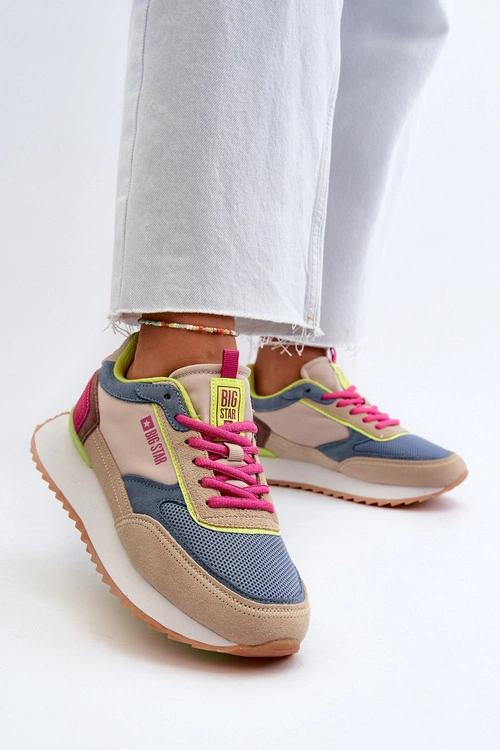 Sneakersy Damskie Memory Foam System Big Star NN274692 Multikolor