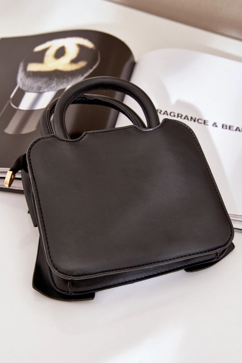 Mała Torebka Z Kokardą Czarna Nesehe