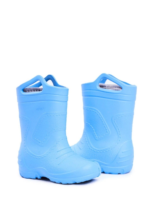 Dziecięce Kalosze Niebieskie Wyjmowana Wkładka Stomilki