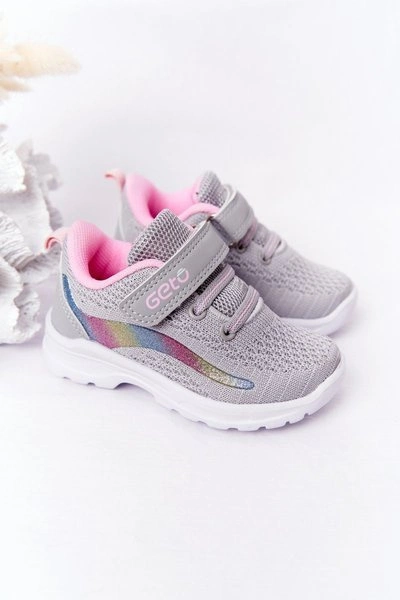 Dziecięce Sportowe Buty Sneakersy Szare Ready Go!