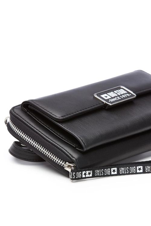 Damska Torebka Portfel 2w1 BIG STAR GG674007 Czarna