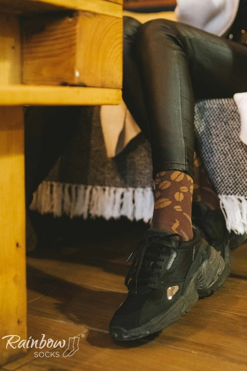 Skarpetki Rainbow Socks Kawa Americano 1 Para