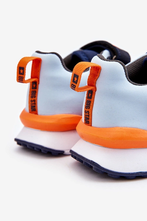 Niskie Dziecięce Buty Sportowe Memory Foam System Big Star LL374215 Granatowe