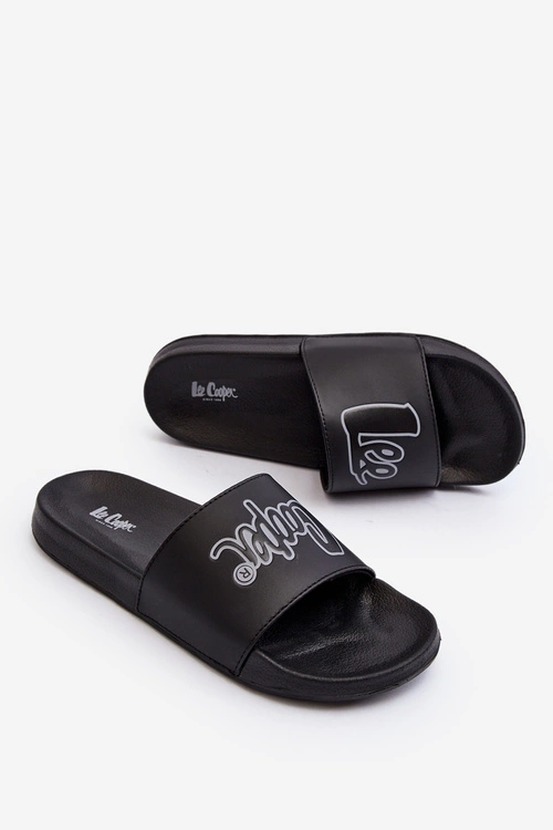 Męskie Klapki Lee Cooper LCW-24-42-2485M Czarne
