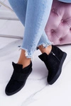 Sneakersy Damskie Czarne Trampki Lu Boo Cekiny PinkSugar