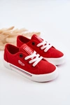 Dziecięce Niskie Trampki Big Star JJ374172 Czerwone