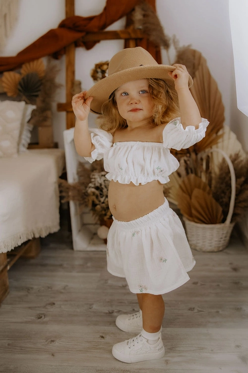 Trampki Ażurowe Big Star JJ374020 Białe