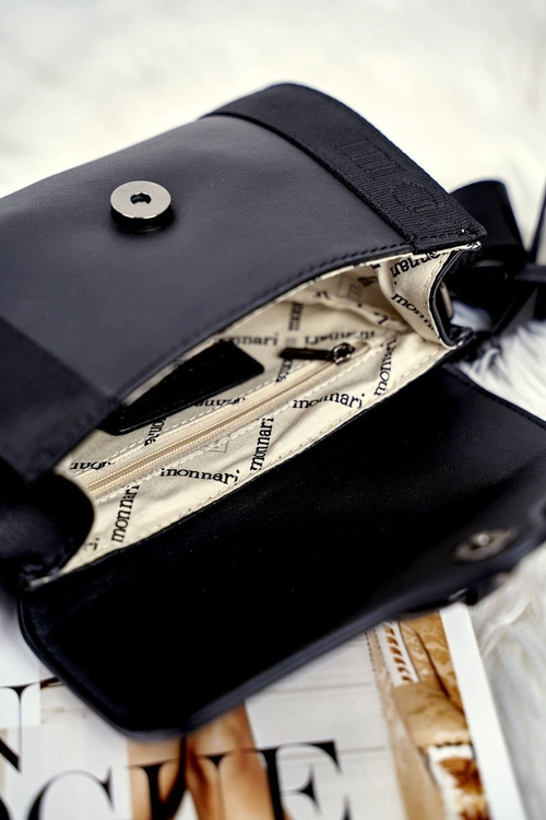 Torebka Damska Monnari Czarna Nerka Saszetka BAG0450-020