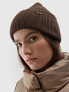 Czapka Zimowa 4F Damska 4FAW23ACAPF293-80S Brązowa