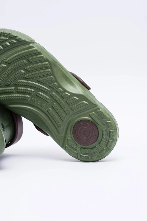 Męskie Klapki Ogrodowe Kroksy EVA Zielone