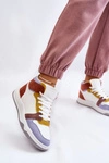 Wysokie Damskie Buty Sportowe Trampki Multikolor Rumour