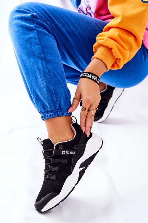 Sportowe Buty Memory Foam Big Star II274257 Czarne