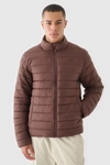 Kurtka Puchowa Męska Z Syntetycznym Wypełnieniem 4F 4FWAW24TDJAM483-80S Brązowa