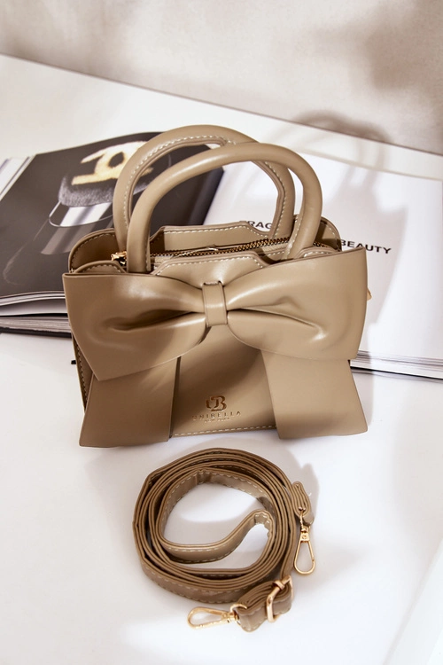 Mała Torebka Z Kokardą Zielona Nesehe