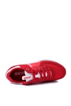 Sportowe Męskie Buty Big Star Skóra Zamszowa Czerwone DD174322