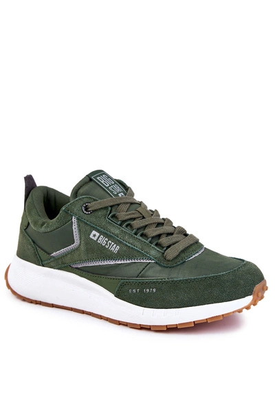 Męskie Sportowe Buty Big Star KK174020 Zielone