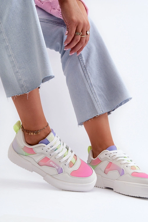 Sneakersy Damskie Big Star NN274359 Memory Foam System Multikolor